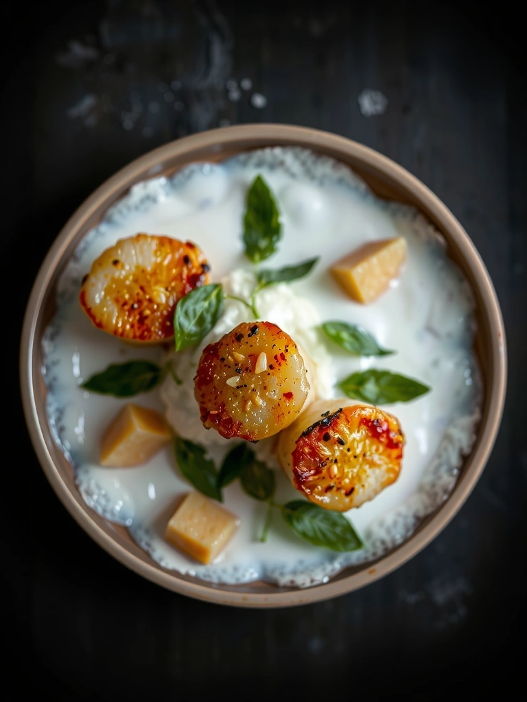 Receta de Vieiras
